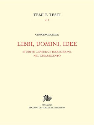 cover image of Libri, uomini, idee